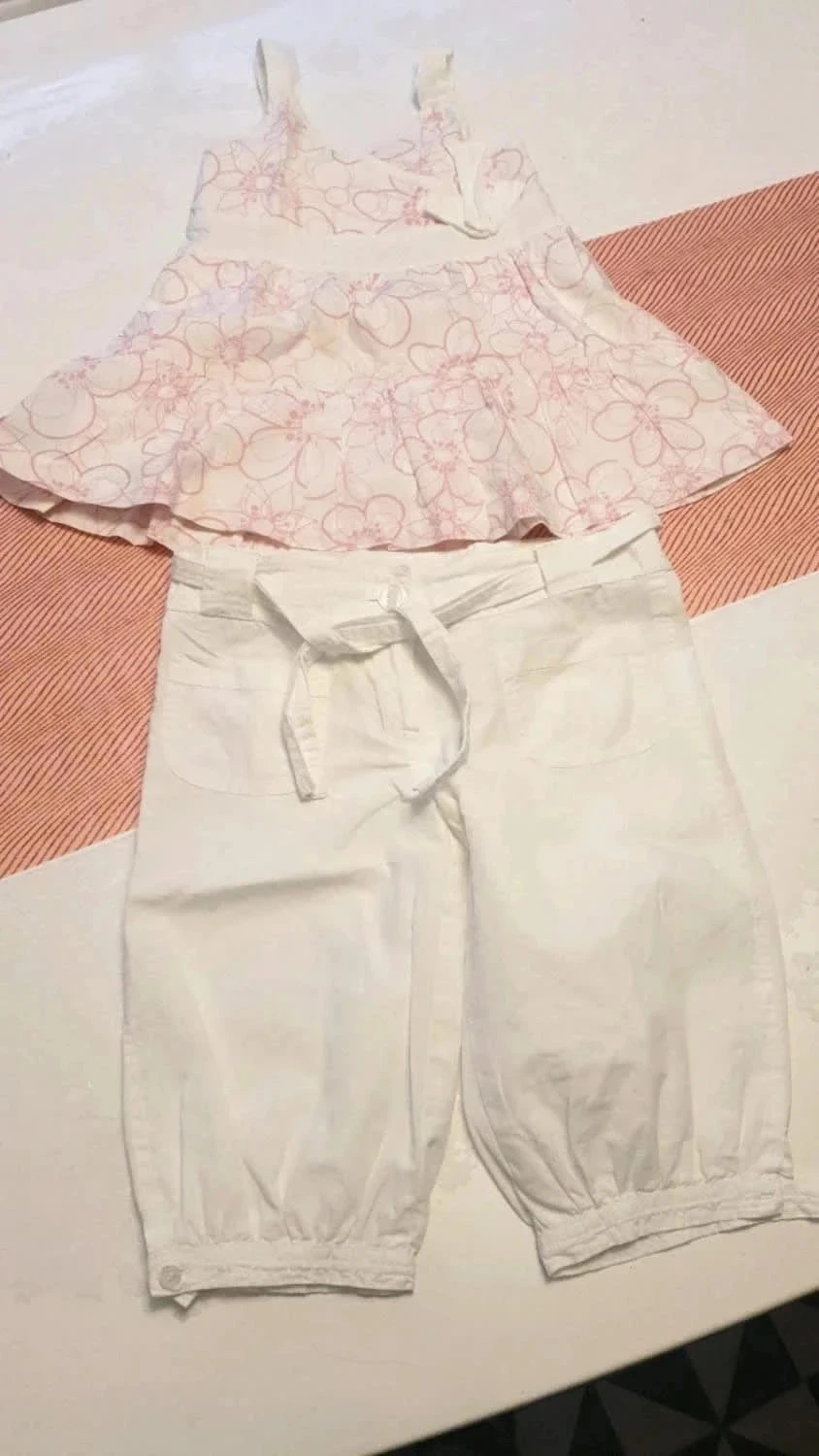 Conjunto de calção e camiseta sem mangas para 5 anos – photo 2